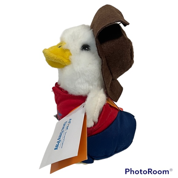 Aflac Lumberjack Plush Stuffed Toy 7x5” - Picture 5 of 8